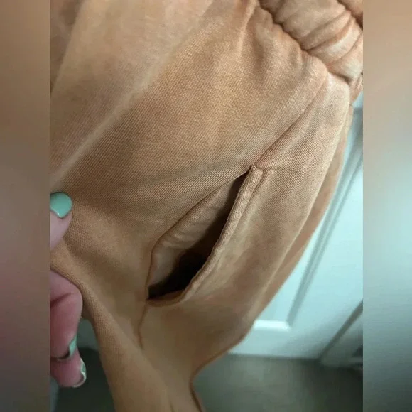 Aerie Romper French Terrycloth Round Neck Long Sleeve One Piece Romper Size XXL - Picture 5 of 6